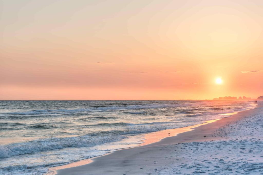 Sunset at the beach