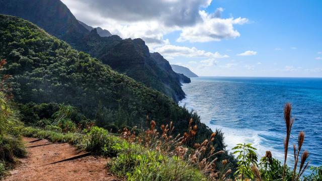 Kalalau Train in Kauai, Hawaii